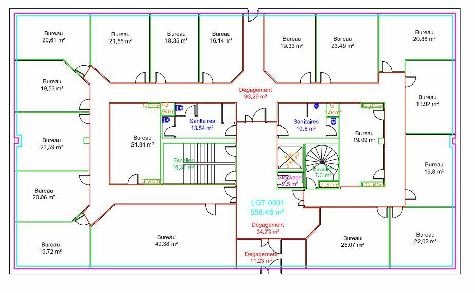 Bureau La Plaine Saint-Denis 1746m² Location bureau La Plaine Saint-Denis Seine-Saint-Denis OLBUR2312422 17